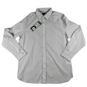 NWT - Banana Republic - Men's Stretch Poplin Button Up Shirt - Size: XL Slim Fit